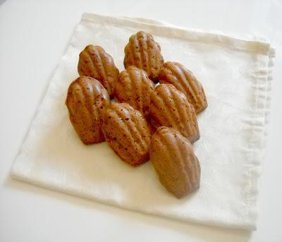 Madeleines al cioccolato