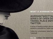 Armani TweetTalks: Giorgio twitta moda!