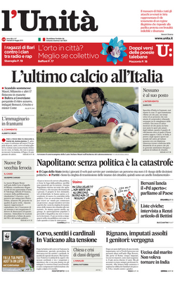 Calcioscommesse, prime pagine giornali in edicola