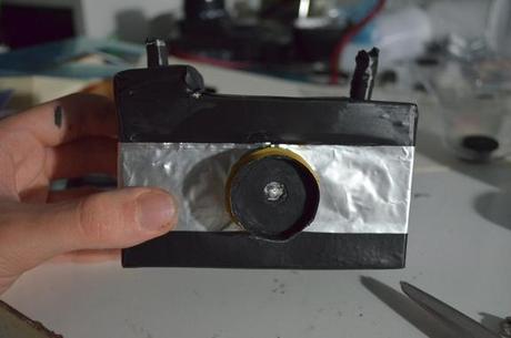 Pinhole camera self made by lomography