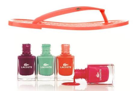 Lacoste Nail Varnish: lo smalto si abbina alle infradito!