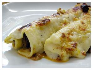 Cannelloni al prosciutto e provolone