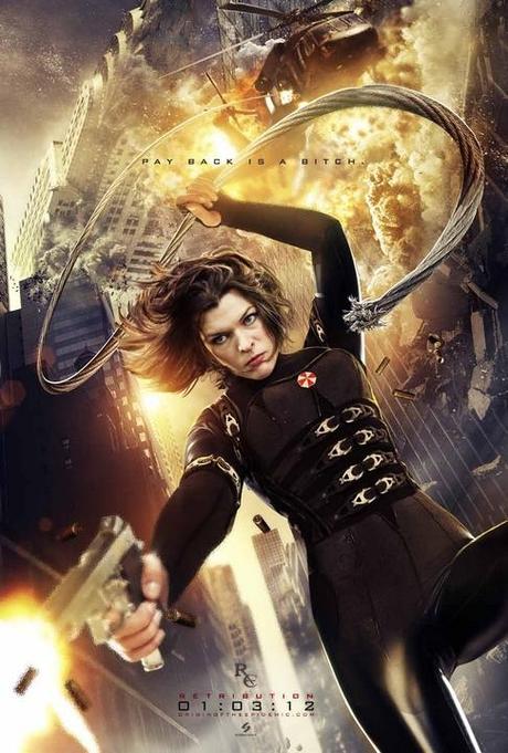 Una lunga scorta di 42 poster non ufficiali di Resident Evil: Retribution