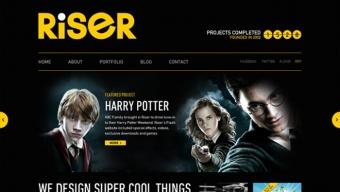 Esempi di dark website design