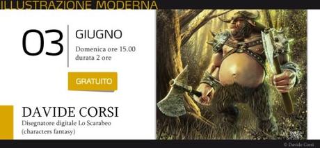 Presso Dalì Comics School due nuovi seminari con Davide Corsi e Ale Giorgini