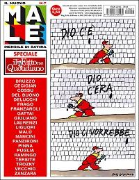 In edicola Frigidaire n.242 e Il Nuovo Male n.7 con il falso de Il Fattone Quotidiano