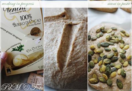 Schiacciatine di Farro integrale e semi di zucca