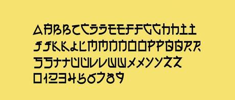 Free fonts ispirati agli ideogrammi