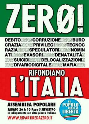 Zero Meloni: Pdl il Manifesto delle Patacche