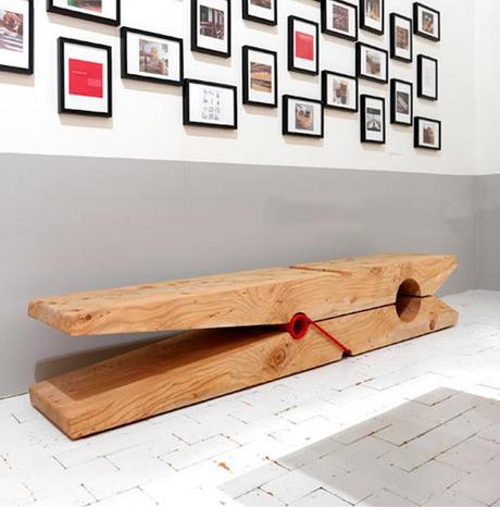 MOLLETTA BENCH BY BALDESSARI E BALDESSARI