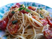 SPAGHETTI POMODORINI gratinati
