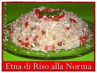 ETNA DI RISO ALLA NORMA