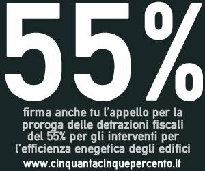 Firma anche tu per prolungare le detrazioni del 55% per i lavori di efficienza energetica