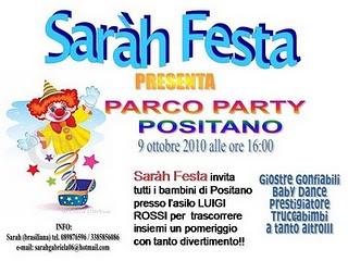 Un altra divertentissima FESTA organizzata da Sarah