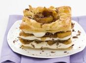 Millefoglie chantilly mele