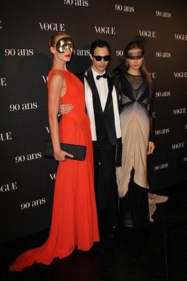 La festa per il 90esimo anniversario di Vogue Paris