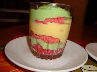 Zuppa inglese alla menta