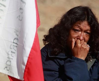 FOTO DEL GIORNO 9 OTTOBRE 2010 : IL COMPLETAMENTO DEL POZZO CHE PORTERà ALLA LIBERAZIONE DEI 33 MINATORI IN CILE