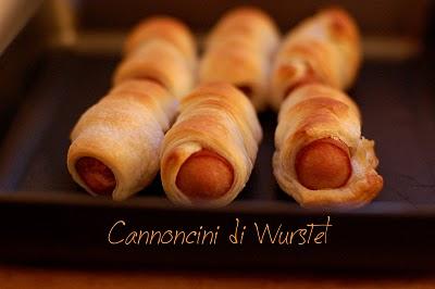 CANNONCINI DI WURSTEL