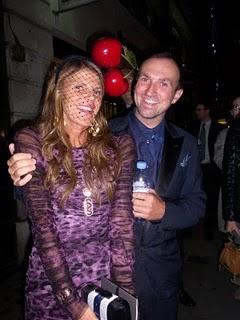 Anna dello Russo in Dolce & Gabbana at London Fashion week