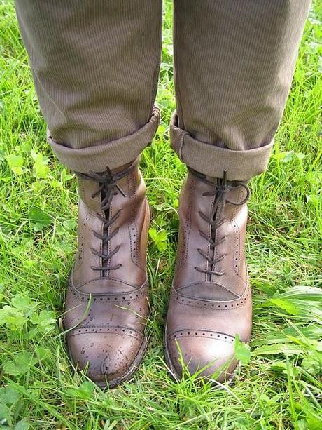 FALL 2010. My new blucher ankle boots