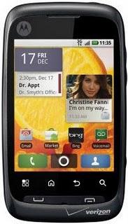 Motorola Citrus, Android 2.1 entrylevel