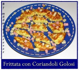 FRITTATA CON CORIANDOLI GOLOSI