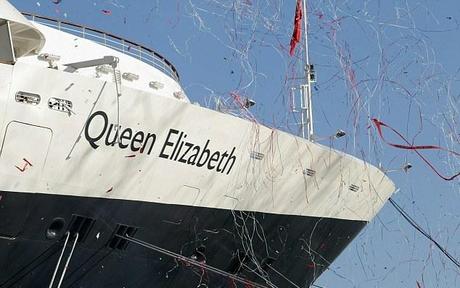 Queen Elizabeth Christened!  Buona Fortuna e vento in poppa