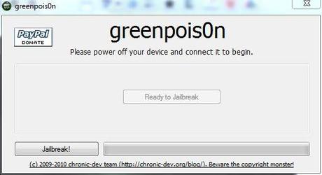 GUIDA -Jailbreak con l'atteso tool Greenpois0n