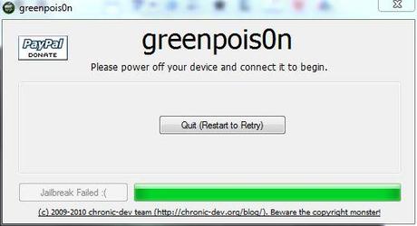 GUIDA -Jailbreak con l'atteso tool Greenpois0n