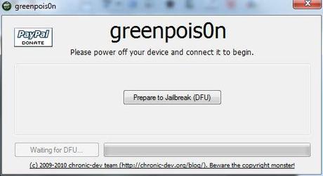 GUIDA -Jailbreak con l'atteso tool Greenpois0n