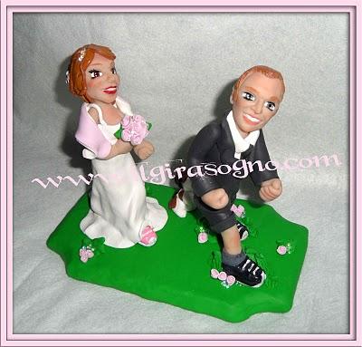 CAKE TOPPER MATRIMONIO PERSONALIZZATO - WEDDING CAKE TOPPER