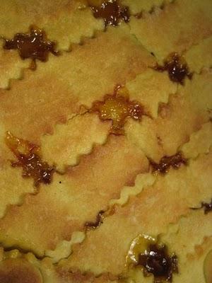 Crostata con marmellata al mandarino