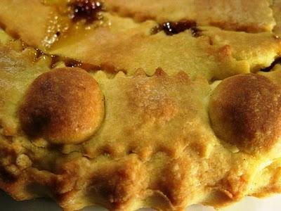 Crostata con marmellata al mandarino