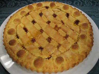 Crostata con marmellata al mandarino