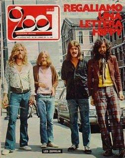 Led Zeppelin al Vigorelli