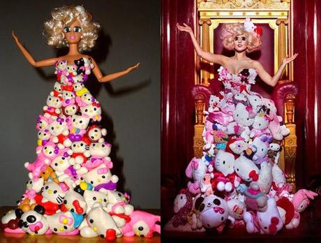 Hello Kitty & Barbie... & Lady GaGa!