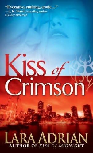 book cover of
Kiss of Crimson
(Midnight Breed, book 2)
by
Lara Adrian