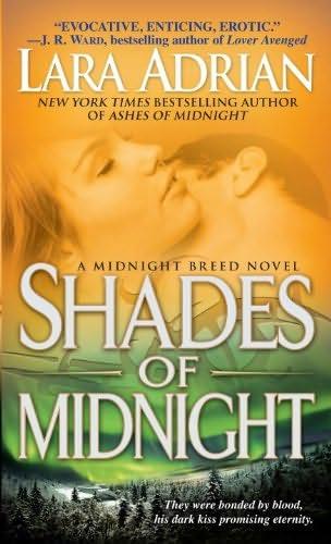 book cover of 

Shades of Midnight 

 (Midnight Breed, book 7)

by

Lara Adrian