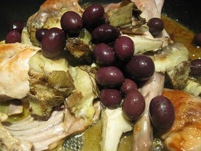 Coniglio, olive di Gaeta e carciofi..ovvero Ortocori e Mammazan