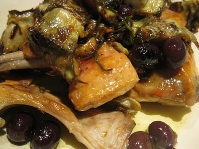 Coniglio, olive di Gaeta e carciofi..ovvero Ortocori e Mammazan