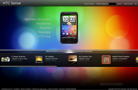 HOT: I servizi di HTCSense.com in Italia (esclusiva Techonlino)
