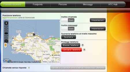 HOT: I servizi di HTCSense.com in Italia (esclusiva Techonlino)