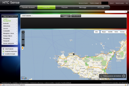 HOT: I servizi di HTCSense.com in Italia (esclusiva Techonlino)