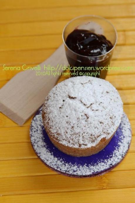 MUFFIN RUSTICO ALLE MANDORLE di Dolcipensieri