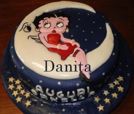 Betty Boop stralunata tra le stelle