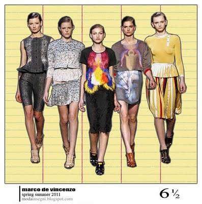 Le pagelle: MARCO DE VINCENZO SPRING SUMMER 2011