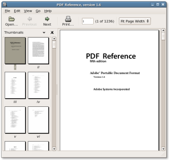 Usare il formato PDF (formato standard per la creazione e manipolazione di documenti digitali) in Linux.