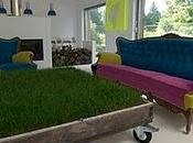 stravagante tavolo erba"