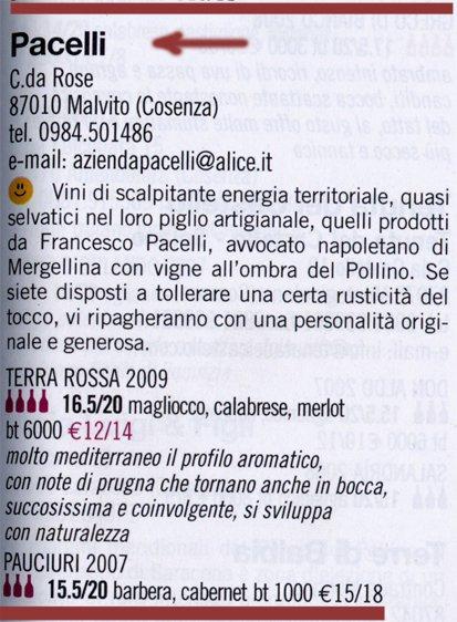 L'Azienda Agricola Pacelli segnalata dalle Guide dell'Espresso: ci avevamo visto giusto!